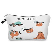 Load image into Gallery viewer, Elegant Multicolor Printed Large Capacity Pencil Case For Students Cute Cartoon Theme Stationary Cosmetic Bag