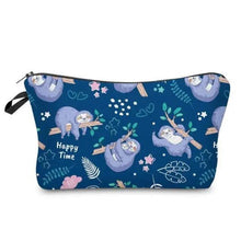 Load image into Gallery viewer, Elegant Multicolor Printed Large Capacity Pencil Case For Students Cute Cartoon Theme Stationary Cosmetic Bag