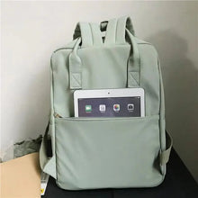 Load image into Gallery viewer, Elegant Nylon Candy Color Waterproof School Bags for Teenagers Girls And Women Nice Patchwork On Backpack For Female
