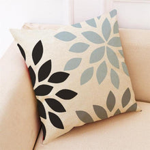 Load image into Gallery viewer, Elegant Pattern Printed Throw Pillow Modern Soft Linen Blend Cushion Home Decorative Fashion Geometric Pattern Throw Pillow Covers Square Decorative Cushion Case For Home Pillows Case