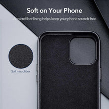 Load image into Gallery viewer, Elegant Phone Protection Back Cover Designed for iPhone 12 Pro Max Case Leather Cover for iPhone 12 mini 12 Pro Max Genuine Leather Case for iPhone 12 12Pro Luxury Black Phone Case For Businessman