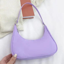 Load image into Gallery viewer, Elegant Pure Color Shoulder Underarm Bags, Casual Ladies Zipper Small Purse Top-handle Handbag For Ladies And Girls