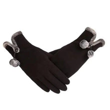 Load image into Gallery viewer, Elegant Red Autumn Full Finger Warm Women Gloves Classic Soft Comfortable Winter One Size Gloves For Women
