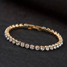 Load image into Gallery viewer, Elegant Rhinestone Tennis Bracelet