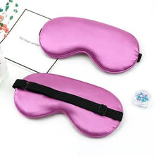 Load image into Gallery viewer, Elegant Soft Silk Eye Cover Sleeping Eye Mask Elastic Women Eye Patch Comfortable Super-Smooth Eye Mask For Sleep