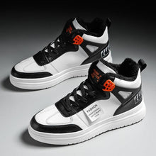 Load image into Gallery viewer, Elegant Sport Men's Sneaker Trend High Top Platform Shoes Spring Vulcanized Shoes Leather Casual Sport Fashion Flat Low Top Sneaker Lace-up Modern Design