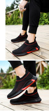 Load image into Gallery viewer, Elegant Sport Mens Sneakers Running Casual Shoes Spring New Lightweight Breathable Espadrilles Flying Woven Running Shoes Mesh Workout Casual Sports Mens Sneakers