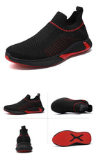 Load image into Gallery viewer, Elegant Sport Mens Sneakers Running Casual Shoes Spring New Lightweight Breathable Espadrilles Flying Woven Running Shoes Mesh Workout Casual Sports Mens Sneakers