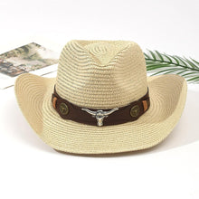 Load image into Gallery viewer, Elegant Tassel Beach Hats For Women Women's Bucket Sun Hat Max Sun Protection Holiday Hats Ladies Sun Hat Summer Straw Hats UV Protection Foldable Travel One Size Hat Modern Summer Fedoras For Party