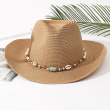 Load image into Gallery viewer, Elegant Tassel Beach Hats For Women Women's Bucket Sun Hat Max Sun Protection Holiday Hats Ladies Sun Hat Summer Straw Hats UV Protection Foldable Travel One Size Hat Modern Summer Fedoras For Party