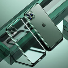 Load image into Gallery viewer, Elegant Unisex Clear Transparent Soft Case For iPhone 13 Pro Max 12 11 13Pro 14 Shockproof Ultra Thin Bumper Cover Luxury Cover Back Cover for iPhone