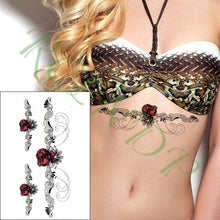 Load image into Gallery viewer, Elegant Waterproof Temporary Butterfly Sticker Tattoo Fake Halloween Party Tattoo For Woman Girls