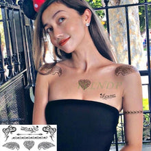 Load image into Gallery viewer, Elegant Waterproof Temporary Butterfly Sticker Tattoo Fake Halloween Party Tattoo For Woman Girls