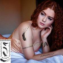 Load image into Gallery viewer, Elegant Waterproof Temporary Butterfly Sticker Tattoo Fake Halloween Party Tattoo For Woman Girls