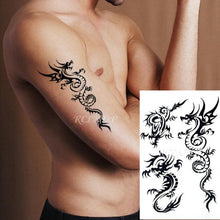 Load image into Gallery viewer, Elegant Waterproof Temporary Butterfly Sticker Tattoo Fake Halloween Party Tattoo For Woman Girls