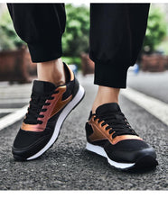 Load image into Gallery viewer, Elegant White Leather Mans Womens Sneakers Summer Lace-Up Trainers Gym Tennis Running Breathable High Quality Sport Women Mesh Wokrout Casual Slip On Flats Sneakers