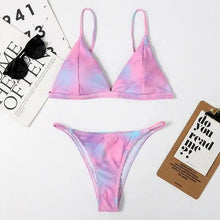 Load image into Gallery viewer, Elegant Woman Modern Bikini Micro Women Swimsuit Tie Mini Bikinis Set Women Swimwear Female Bathing Suit
