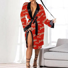 Load image into Gallery viewer, Elegant Women Indoor Robes Modern Design Bathrobes Ladies Long Sleepwear Soft And Comfortable Womens Bathrobes