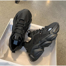 Load image into Gallery viewer, Elegant Women's Sneakers Lace Up Thick Platform Casual Shoes Leather Comfortable Walking Footwear Fashion New Lightweight Casual Everyday Walking Fashion Sneakers