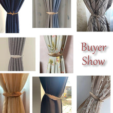Load image into Gallery viewer, Elk Feather Elastically Stretchable Curtain Clip Decor Curtains Holders Tieback Buckle For Home Decoration Accessories Modern Simple Style Curtain Tie Backs Stretchy Wire Rope Curtain Straps For Home Decor