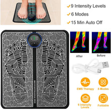 Load image into Gallery viewer, EMS Foot Massage Pad Electric Stimulator