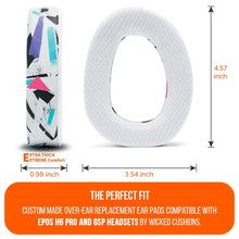 Load image into Gallery viewer, EPOS H6 Pro & GSP Headset Earpads - WC FreeZe Cooling Gel