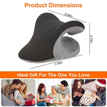 Load image into Gallery viewer, Ergonomic Heated Neck Stretcher Cervical Traction Therapy Pillow with Graphene Heating Pad