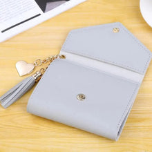 Load image into Gallery viewer, Ethnic Design Leather Small Wallet For Women Luxury Famous Short Coin Zipper Purse, Credit Card Holder Mini Wallets/Purses Female