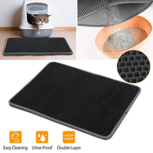 Load image into Gallery viewer, EVA Honeycomb Double Layer Cat Litter Mat