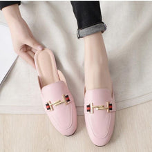 Load image into Gallery viewer, Exquisite Woman Slides Outdoor Platform Slippers Square Ladies Mules Slip On Comfortable Pointed Toe Womens Loafers Women's Flats Mules Loafers Shoes For Women