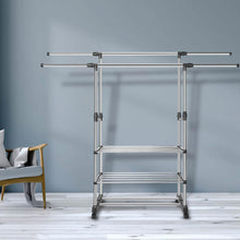 Load image into Gallery viewer, Extendable Garment Hanging Rack