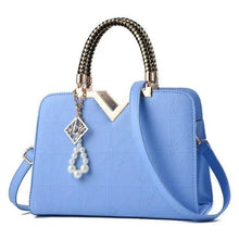 Load image into Gallery viewer, Eye-Catching Snow White Female Bag For Ladies With Phone Pocket Zipper Leather Bag For Women Shoulder Crossbody Bags