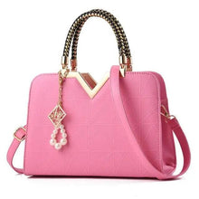Load image into Gallery viewer, Eye-Catching Snow White Female Bag For Ladies With Phone Pocket Zipper Leather Bag For Women Shoulder Crossbody Bags