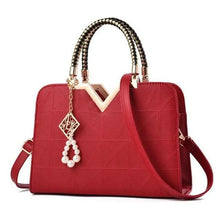 Load image into Gallery viewer, Eye-Catching Snow White Female Bag For Ladies With Phone Pocket Zipper Leather Bag For Women Shoulder Crossbody Bags