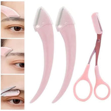 Load image into Gallery viewer, Eyebrow Trimmer Scissors with Comb
