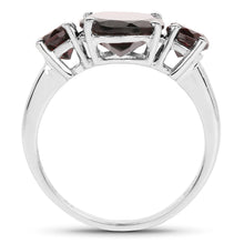Load image into Gallery viewer, 5.01 Carat Genuine Garnet .925 Sterling Silver Ring