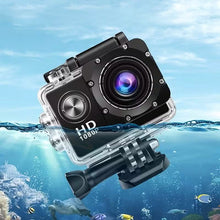 Load image into Gallery viewer, Ultra HD 1080P Action Camera – 140° Wide Angle, Fisheye Lens, LCD Display