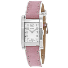 Load image into Gallery viewer, Coach Women's Pink Leather Silver Quartz
