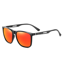 Load image into Gallery viewer, Square High Quality Titanium Sunglasses for Men Polarized Sunglasses With Mirror Gradient Glasses Titanium TR90 Frame Oculos De Sol gafas and UV400 Protection