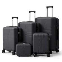 Load image into Gallery viewer, 5-Piece Lightweight Luggage Set with Lock – 12/16/20/24/28 Inch