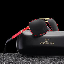 Load image into Gallery viewer, Luxury Men Business Classic Sunglasses High Quality Metal Frame and Polarized Glasses on Sunglasses With UV400 Protection