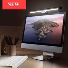 Load image into Gallery viewer, STEVVEX Screenbar LED Desk Lamp PC Computer Laptop Screen Bar Hanging Light Table Lamp Office Study Reading Light For LCD Monitor (Black)