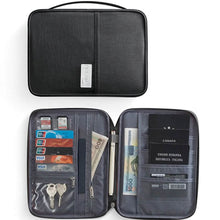 Load image into Gallery viewer, Family Travel Document Organizer Capacious Passport Holder Wallet