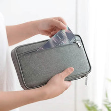 Load image into Gallery viewer, Family Travel Document Organizer Capacious Passport Holder Wallet