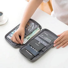 Load image into Gallery viewer, Family Travel Document Organizer Capacious Passport Holder Wallet