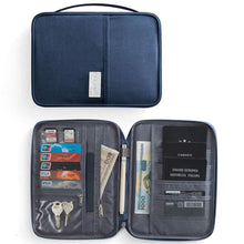 Load image into Gallery viewer, Family Travel Document Organizer Capacious Passport Holder Wallet
