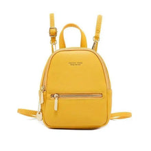 Load image into Gallery viewer, Famous Designer Mini Soft Touch Leather Small Backpack For Female And Girls Fashionable Ladies Bagpack Shoulder Bag