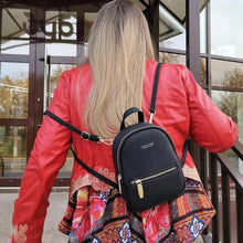 Load image into Gallery viewer, Famous Designer Mini Soft Touch Leather Small Backpack For Female And Girls Fashionable Ladies Bagpack Shoulder Bag