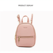 Load image into Gallery viewer, Famous Designer Mini Soft Touch Leather Small Backpack For Female And Girls Fashionable Ladies Bagpack Shoulder Bag
