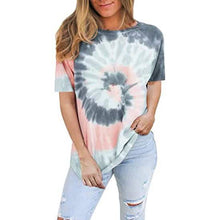 Load image into Gallery viewer, Women's Tie Dye Sweatshirt Casual Crewneck Pullover Shirts